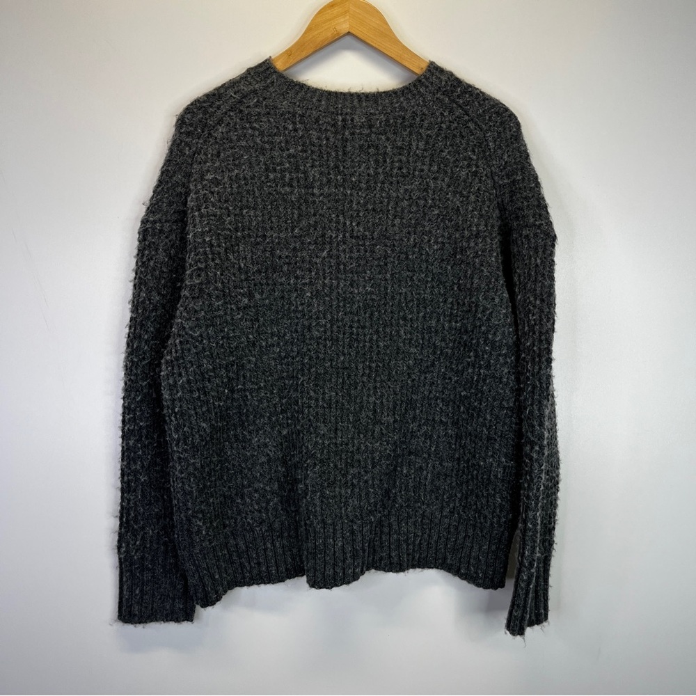 Vince Camuto Waffle Stretch sweater medium heather gray - XL - Picture 6 of 11